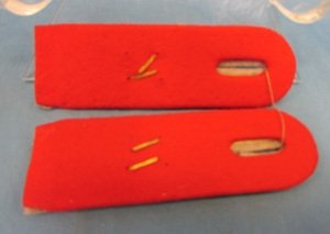  German Army Artillery Leutnant Shoulder Straps, Pair, 7th Military District — image 3