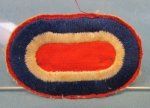 US Korean War Pattern Cloth Jump Oval, 82nd Airborne Division