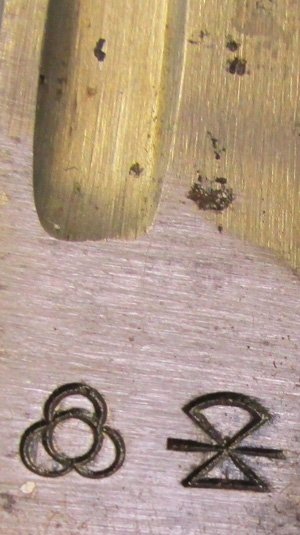  Japanese WWII Type 30 Bayonet, Hikari Seki, Nagoya Hourglass Mfg — image 3