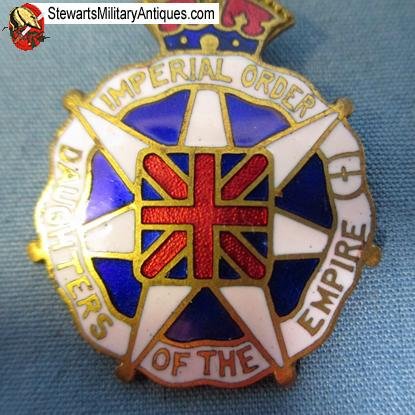  Canadian WWI 1914 Daughters of the Empire Badge — image 3