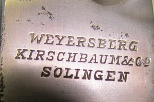  Argentine M1891 Mauser Bayonet, Aluminum Grip, Weyersberg Mfg, Matching — image 6