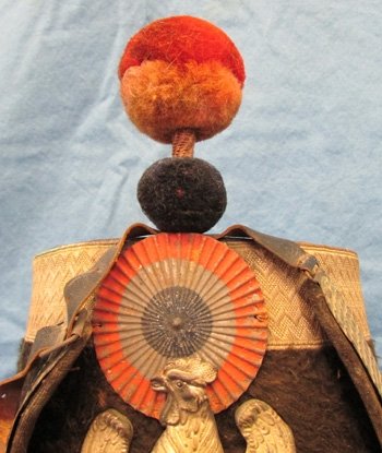  French Ca 1850 Field Grade Officer, Garde Nationale Shako & Box — image 4
