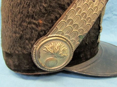  French Ca 1850 Field Grade Officer, Garde Nationale Shako & Box — image 6