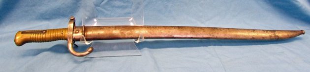  French M1855 Chassepot Bayonet & Scabbard — image 2
