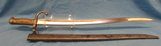  French M1855 Chassepot Bayonet & Scabbard — image 4