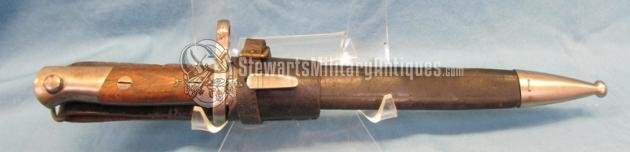  Spanish M1893 Mauser Rifle Bayonet, Toledo 1899 — image 2