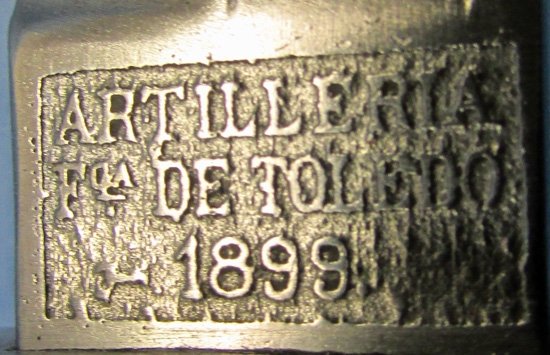  Spanish M1893 Mauser Rifle Bayonet, Toledo 1899 — image 4