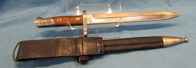  Spanish M1893 Mauser Rifle Bayonet, Toledo 1899 — image 5