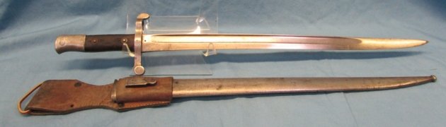  Portuguese M1885 Kropatschek Rifle Bayonet — image 3