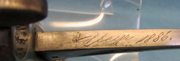  Portuguese M1885 Kropatschek Rifle Bayonet — image 5