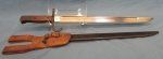 Japanese WWII Type 30 Bayonet, Jinsen, Rubberized Canvas Frog, 31806
