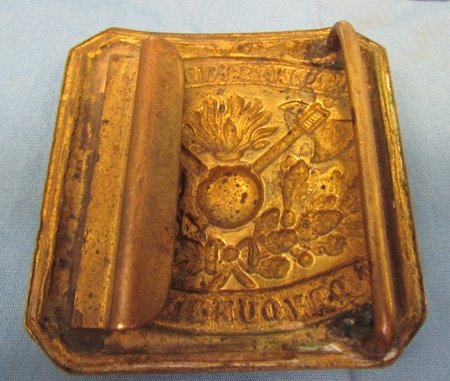  French, Late 19th, Early 20th Century, Ornate Brass Fire Brigade Buckle — image 3