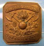 French, Late 19th, Early 20th Century, Ornate Brass Fire Brigade …