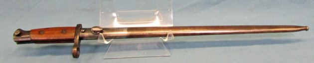  Belgium M1924 Epee' Bayonet & Scabbard — image 2