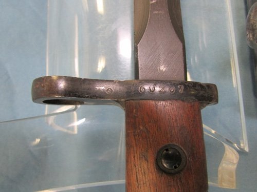  Belgium M1924 Epee' Bayonet & Scabbard — image 4