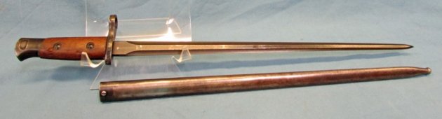  Belgium M1924 Epee' Bayonet & Scabbard — image 5