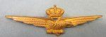 Italian WWII Pilots Wings, Maker Marked Reverse