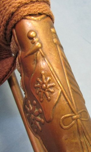  Japanese Pre WWII Era, Unusual Civil Officials Sword and Knot — image 4