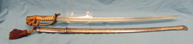  Japanese Pre WWII Era, Unusual Civil Officials Sword and Knot — image 6