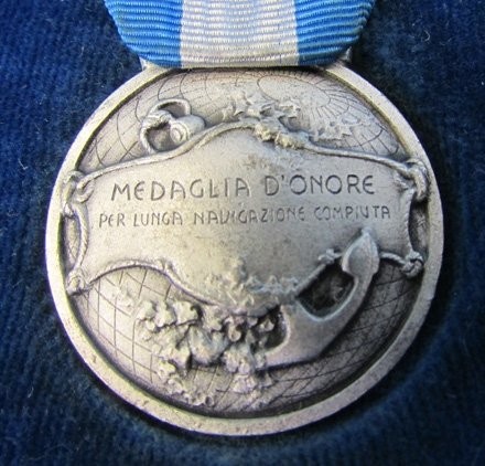 Italian WWII Navy Long Service Medal, Medaglia D'Onore, Cased — image 5