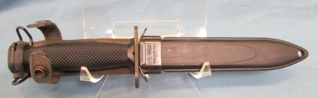  US Cold War Era, German Made M4 Bayonet & Scabbard — image 2