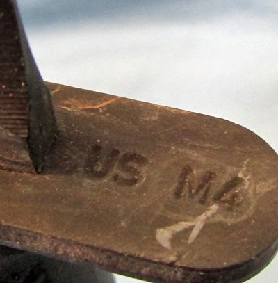  US Cold War Era, German Made M4 Bayonet & Scabbard — image 5