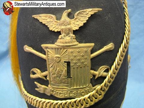  US Indian Wars New York Cavalry Dress Helmet — image 6