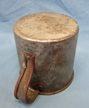  US Spanish American War Era, Drawn Steel, Issue Drinking Cup — image 4