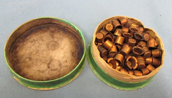  US Civil War Era Percussion Cap  Box, United States Army Caps, Full — image 3