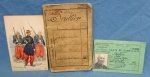 French Franco-Prussian War Soldiers Identity Book & Veterans Card w' …
