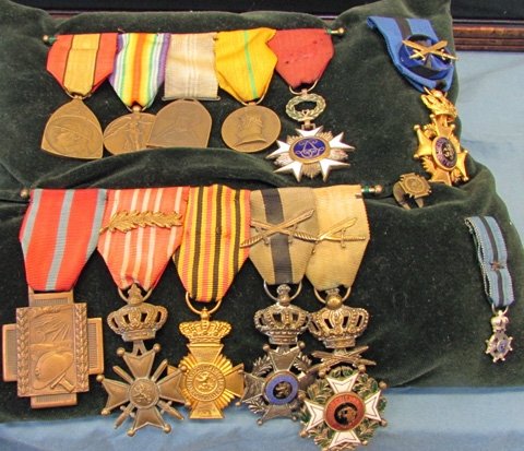  Belgian WWI, Identified, 13 Piece Medal & Photograph Lot — image 10