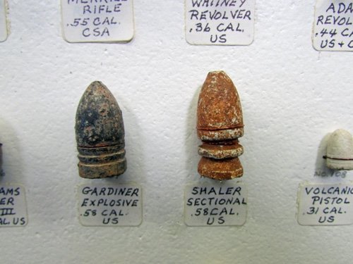  US Civil War 54 Piece Bullet Collection, Gardiner Explosive, Shaler Sectional — image 3