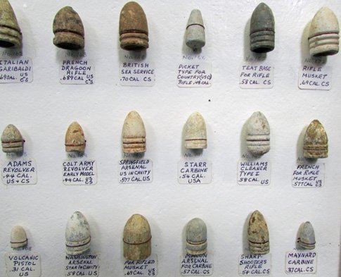  US Civil War 54 Piece Bullet Collection, Gardiner Explosive, Shaler Sectional — image 5