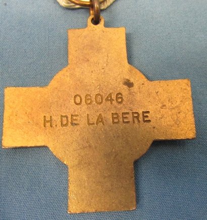  British WWI/WWII Red Cross Society Medal,  Named — image 4