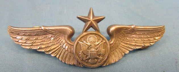  US Cold War USAF Senior Aircrew Full Size Wings, NS Meyer, Sterling — image 2