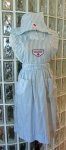 US Post WWII American Red Cross Nurses Aid Uniform