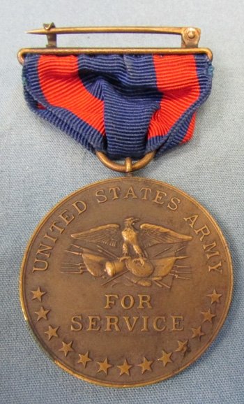  US Pre WWI 1899 Philippine Insurrection Medal No 2636 Wrap Brooch — image 4