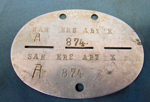  German WWII Army Medic Medals, Document & Identity Disc Grouping — image 4