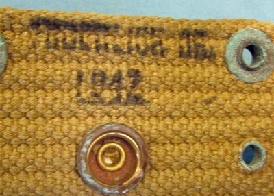 US WWII M1936 Pistol Belt, Froelich 1942 — image 4