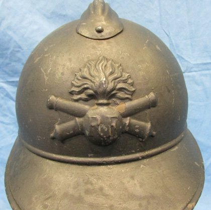  French WWI Adrian Pattern Artillery Helmet — image 3