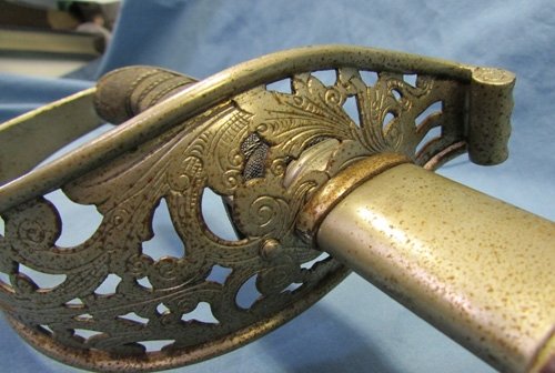  Swiss, German Made, Army Officers Presentation Sword, 1896, Alex.Coppel Mfg — image 3