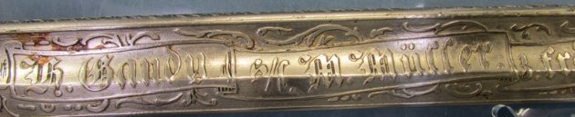  Swiss, German Made, Army Officers Presentation Sword, 1896, Alex.Coppel Mfg — image 6