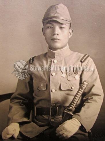  Japanese WWII Photo Lot, Sub Badge Photo, Army Aviation & More — image 5