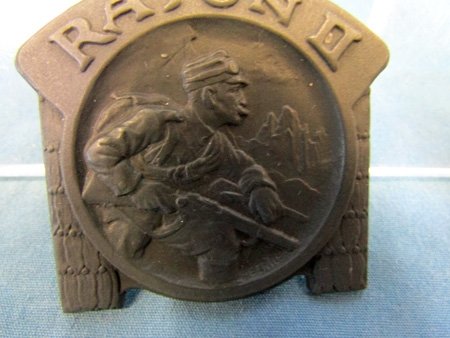  Austrian WWI Patriotic Badge, RAYON II — image 3