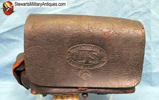  US Civil War Mann's Patent, Cavalry Cartridge Box — image 3