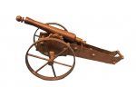 US Early 20th Century Child's Machined Brass Toy Cannon
