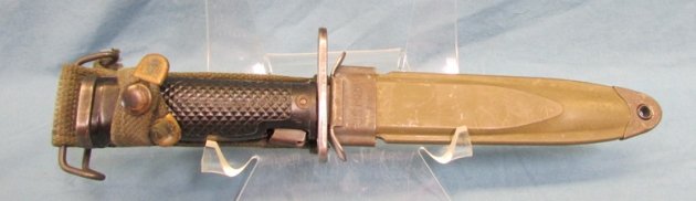  US Cold War Era M14 Rifle M6 Bayonet & Scabbard, MILPAR Mfg — image 4