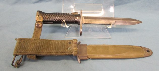  US Cold War Era M14 Rifle M6 Bayonet & Scabbard, MILPAR Mfg — image 6