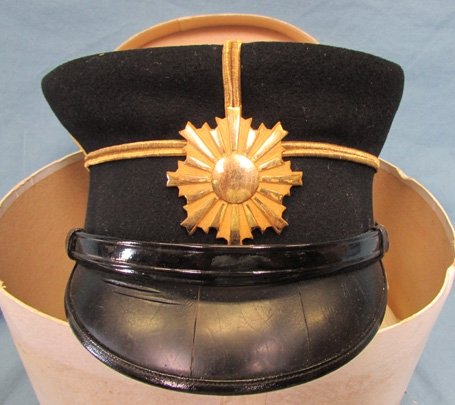  Japanese WWII Army Warrant Officer Full Dress Hat & Storage Box — image 2