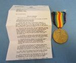 British WWI Victory Medal, New Zealand Soldier, Camel Corps